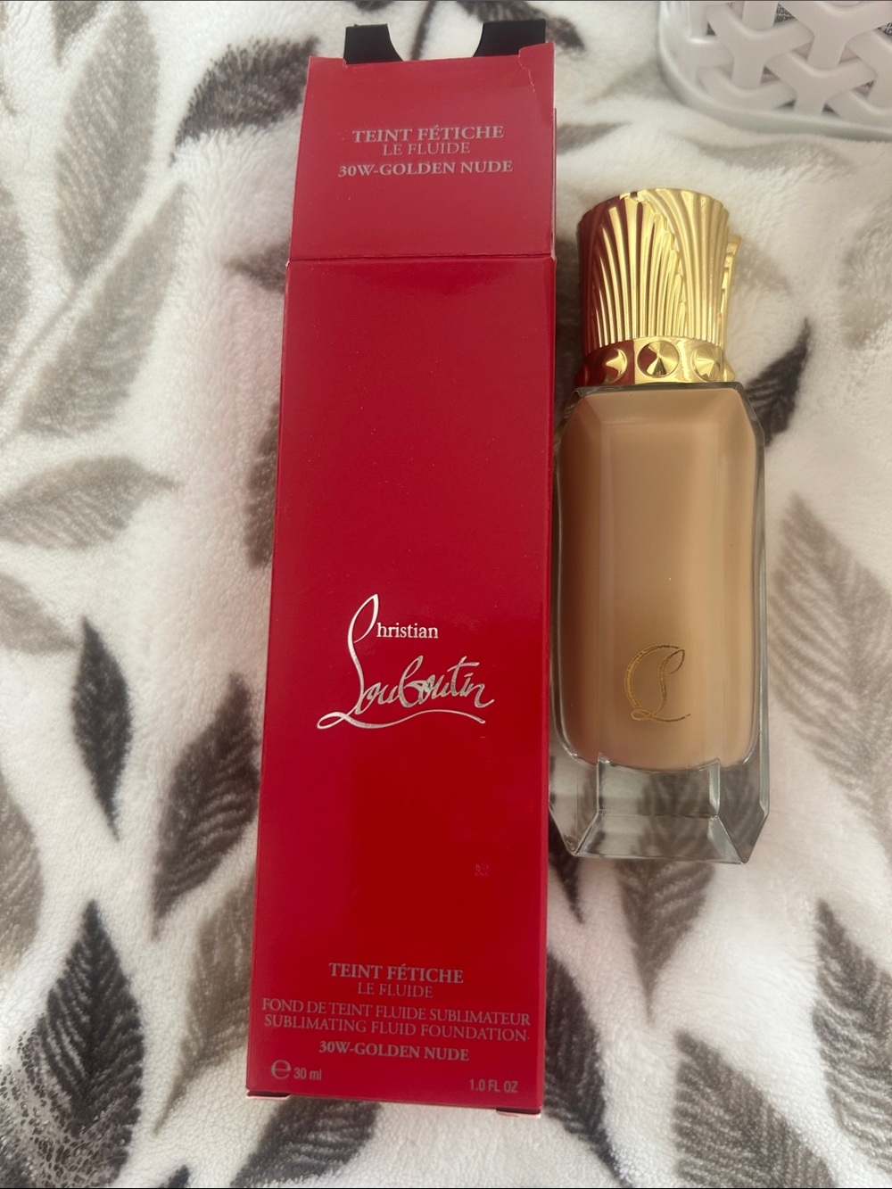 Christian Louboutin Teint Fétiche Fluid Foundation — Golden Nude 30W